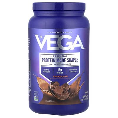 Essential, Protein Made Simple, Plant-Based Protein, Chocolate, 2 lb 4.3 oz  (1.03 kg)