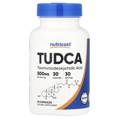 TUDCA, 500 mg, 30 капсул