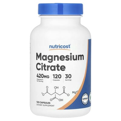 Цитрат магния, 120 капсул (105 mg на капсулу)
