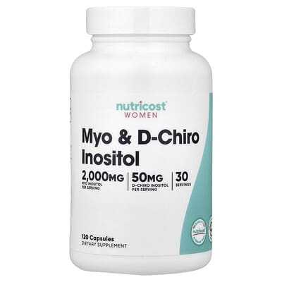 Женский Myo & D-Chiro Inositol, 120 капсул