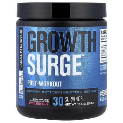 Growth Surge™, Post-Workout, Swoleberry, 10.58 oz (300 g)