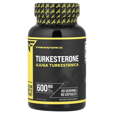 Primaforce Turkesterone, 600 mg, 90 капсул