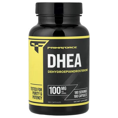 DHEA, 100 mg, 180 капсул