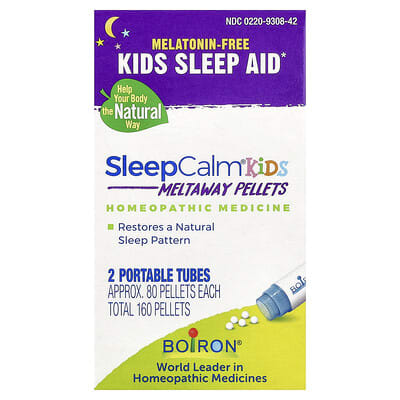 Детский SleepCalm® Boiron, 2 портативных тюбика по 80 гранул