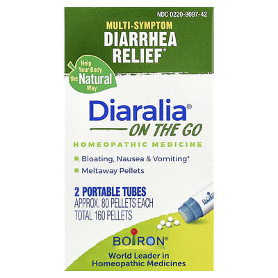 Diaralia® On The Go, 2 портативных тюбика, около 80 гранул в каждом
