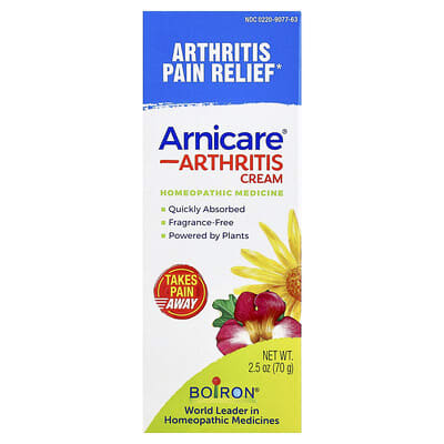 Arnicare®, крем от артрита, для облегчения боли при артрите, 2.5 oz (70 g)