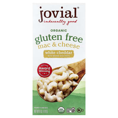Organic Gluten Free, Mac & Cheese, White Cheddar , 6 oz (170 g)