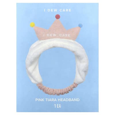 Ободок Tiara, розовый, 1 шт