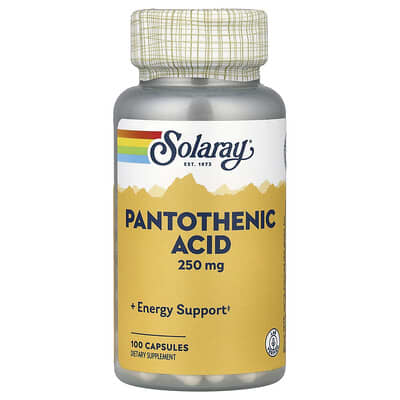 Pantothenic Acid, 100 капсул
