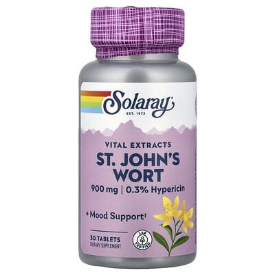 Зверобой Vital Extracts, 900 mg, 30 таблеток