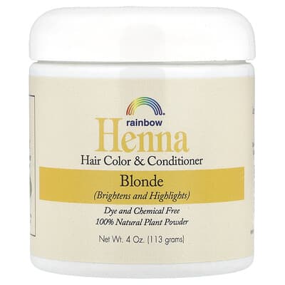 Хна, краска для волос и кондиционер, Blonde, 4 oz (113 g)