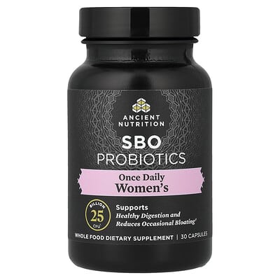 SBO пробиотики, для женщин, 30 капсул