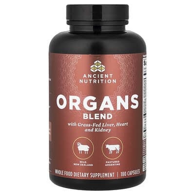 Organs Blend, 180 Capsules