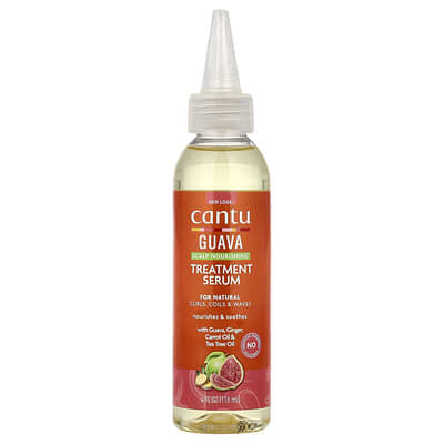 Cantu сыворотка-уход для питания кожи головы, гуава, 4 fl oz (118 ml)