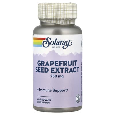 Экстракт семян грейпфрута Solaray, 60 VegCaps