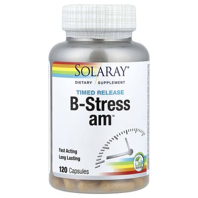 Витамин B-Stress AM™, 120 Capsules