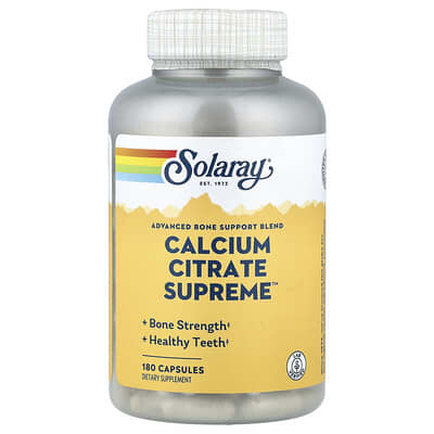 Calcium Citrate Supreme™, 180 Capsules