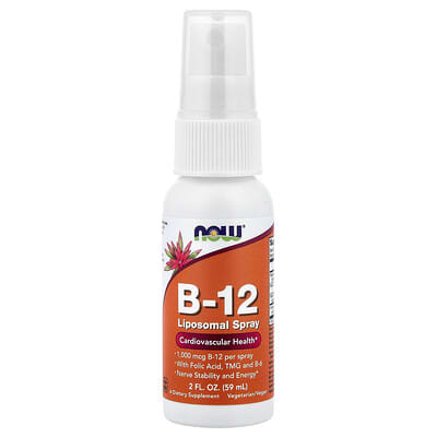 Липосомальный спрей B-12, 2 fl oz (59 ml)