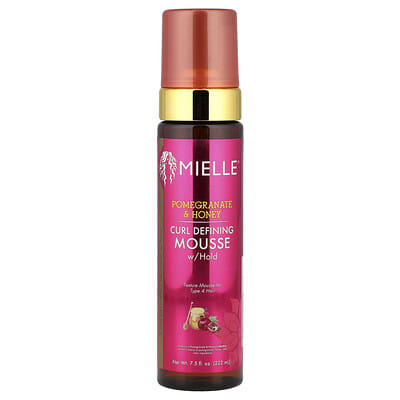 Curl Defining Mousse with Hold, Pomegranate & Honey, 7.5 fl oz (222 ml)