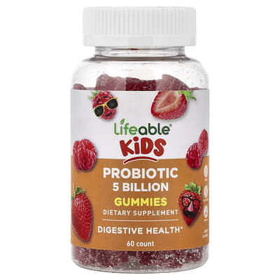 Детские пробиотические мармеладки, Berry, 60 шт