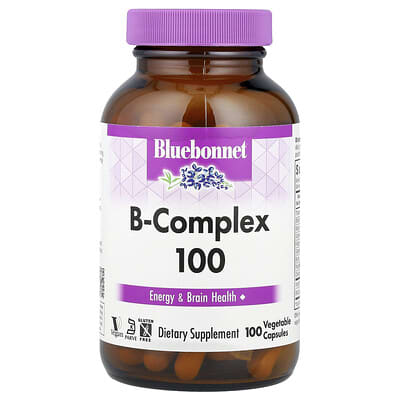 B-Complex 100, 100 Vegetable Capsules