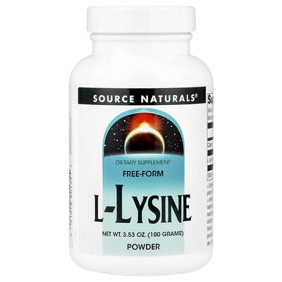 Порошок L-Lysine, 3.53 oz (100 g)