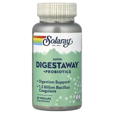 Пробиотики Solaray Super Digestaway+ 60 VegCaps