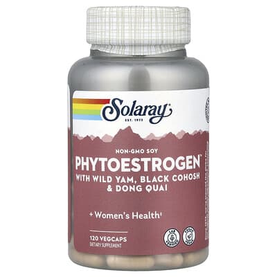 Phytoestrogen™ с диким ямсом, черным кохошем и дун кван, 120 капсул