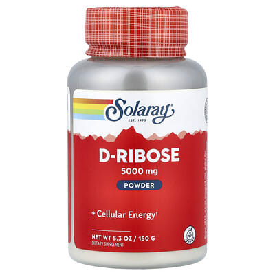 Порошок D-Ribose, 5.3 oz (150 g)