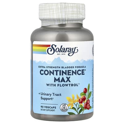 Solaray Continence® Max с Flowtrol™, 90 капсул