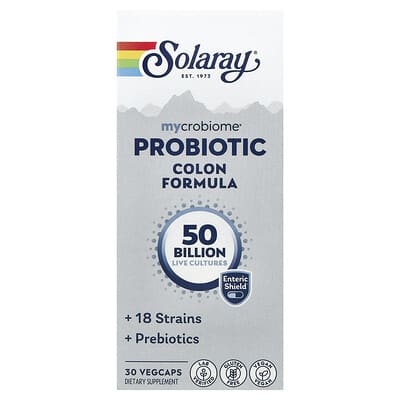 Пробиотик Mycrobiome® Colon Formula, 30 VegCaps