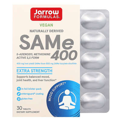 SAMe 400, 400 mg, 30 таблеток