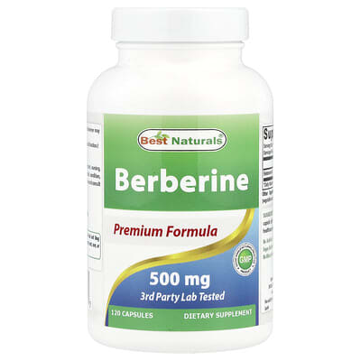 Берберин, 500 mg, 120 капсул