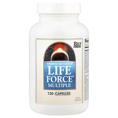 Life Force® Multiple, 120 Capsules мультивитамины