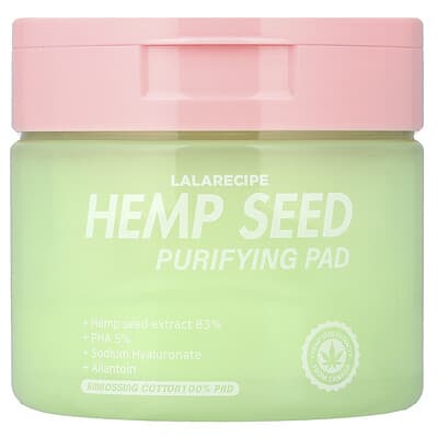 Hemp Seed Purifying Pad, Smoothing Toner, 70 Pads