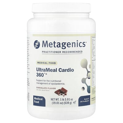 Медицинское питание UltraMeal Cardio 360°®, шоколад, 1 lb 3.01 oz (539 g)