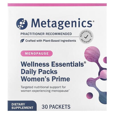Metagenics витамины Wellness Essentials Daily Packs Women's Prime, 30 пакетиков