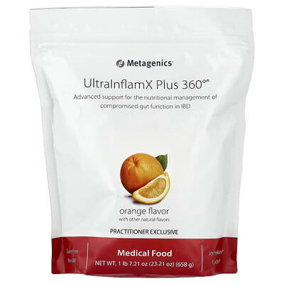 UltralnflamX Plus 360°, пищевая добавка, апельсин, 23.21 oz (658 g)