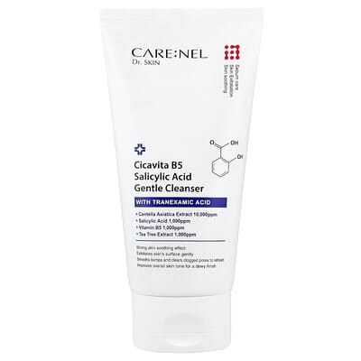 Cicavita B5, мягкий очищающий гель с салициловой кислотой, 5.07 fl oz (150 ml)