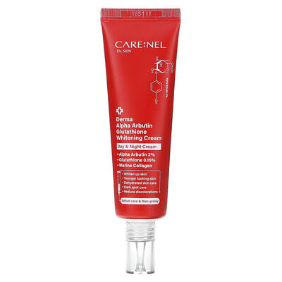 Derma Alpha Arbutin Glutathione отбеливающий крем, 1.52 fl oz (45 ml)