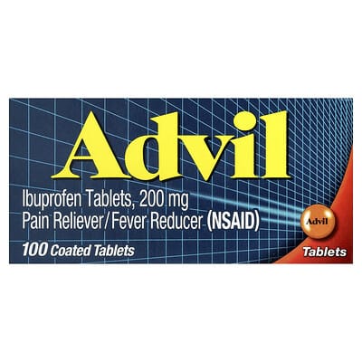 Ibuprofen Tablets, 200 mg, 100 Coated Tablets