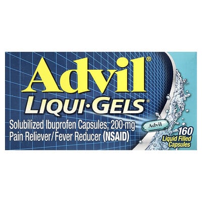 Liqui-Gels®, 200 mg, 160 Liquid Filled Capsules