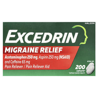 Migraine Relief, 200 капсул