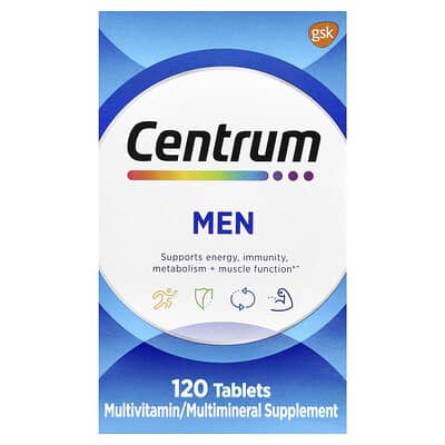 Men Complete Multivitamin, 120 Tablets