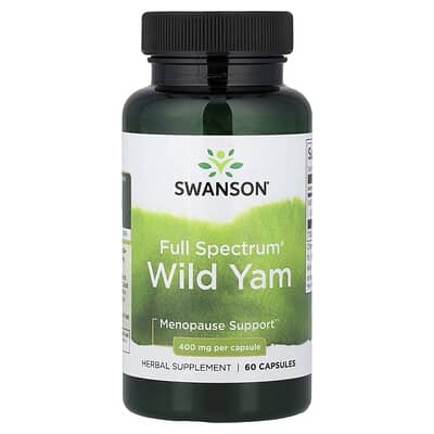Full Spectrum®, Wild Yam, 400 mg, 60 капсул