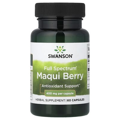 Full Spectrum®, Maqui Berry, 400 mg, 60 капсул