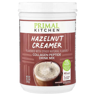 Смесь коллагенового пептида Hazelnut Creamer, 10.3 oz (293 g)