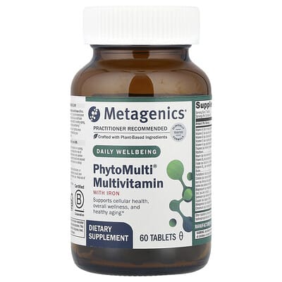 PhytoMulti® Multivitamin with Iron, 60 Tablets