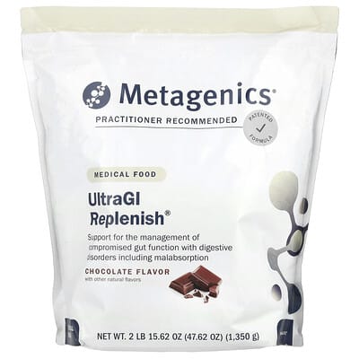 UltraGI Replenish®, шоколад, 47.62 oz (1,350 g)