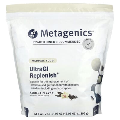 UltraGI Replenish®, ваниль, 46.03 oz (1,305 g)